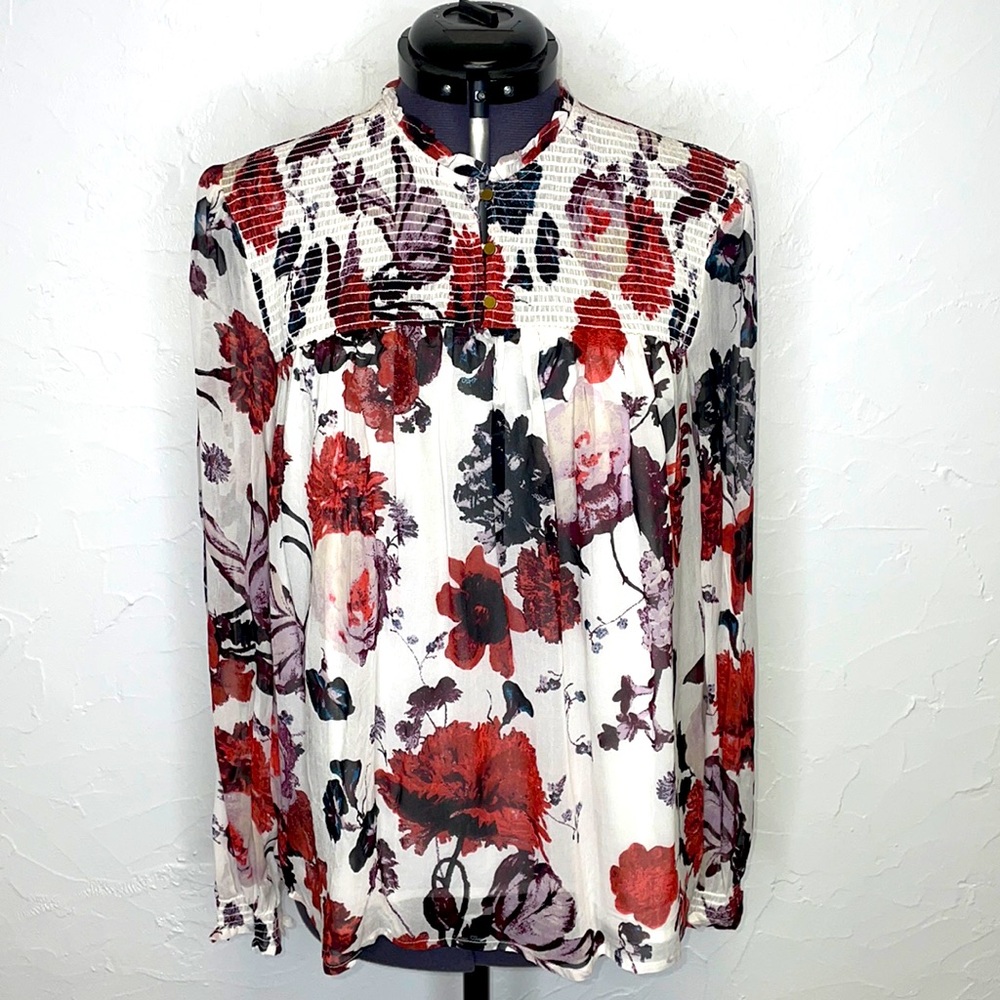 Lucky Brand Floral Blouse